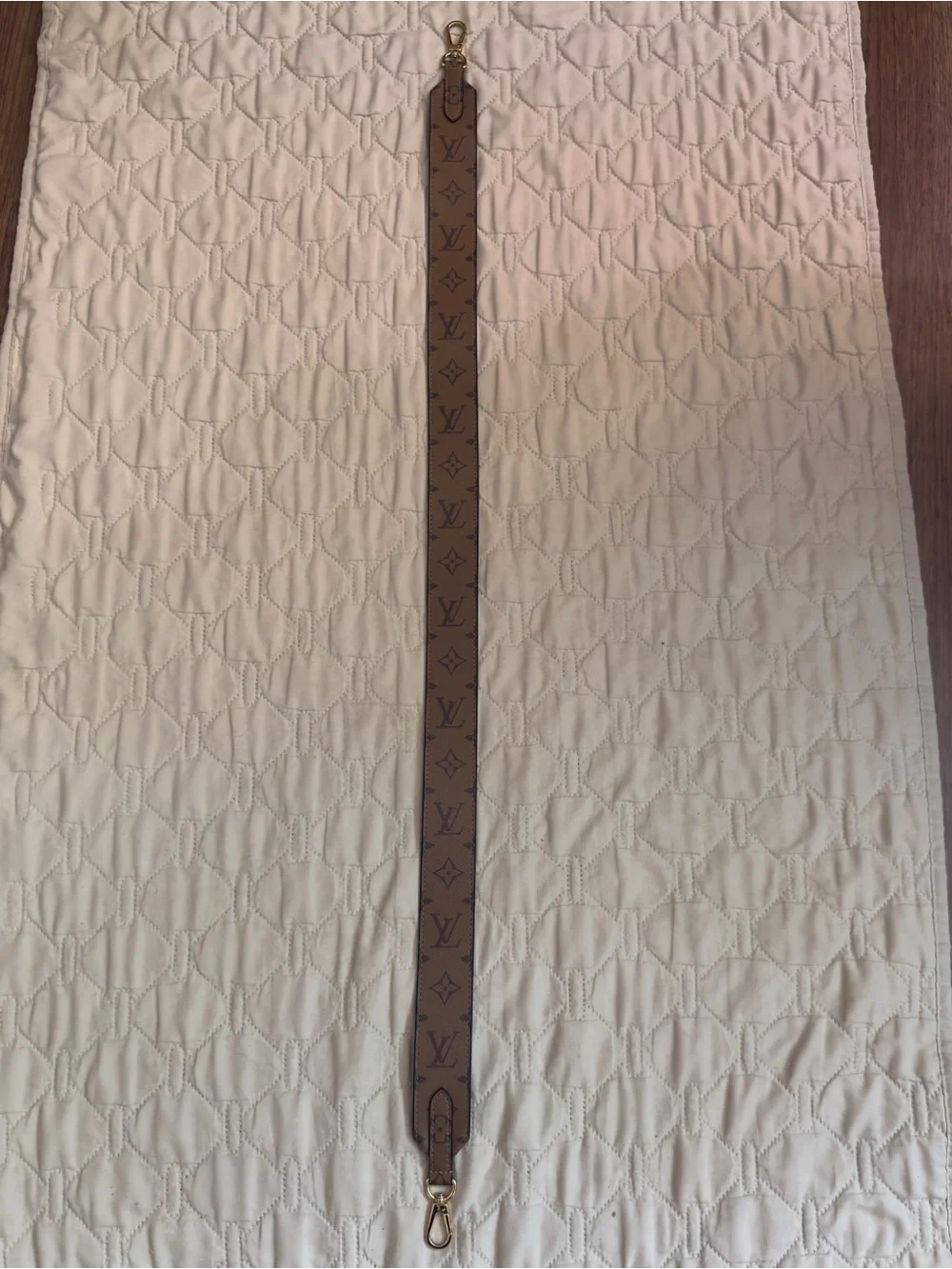 Louis Vuitton Monogram Reverse Bandouliere Shoulder Strap
